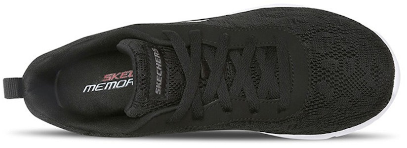 (W) スケッチャーズ ローカットスニーカー 黒/白 12963-BKW Shop (W) スケッチャーズ ローカットスニーカー 黒/白 12963-BKW