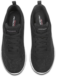 (W) スケッチャーズ ローカットスニーカー 黒/白 12963-BKW Purchase (W) スケッチャーズ ローカットスニーカー 黒/白 12963-BKW