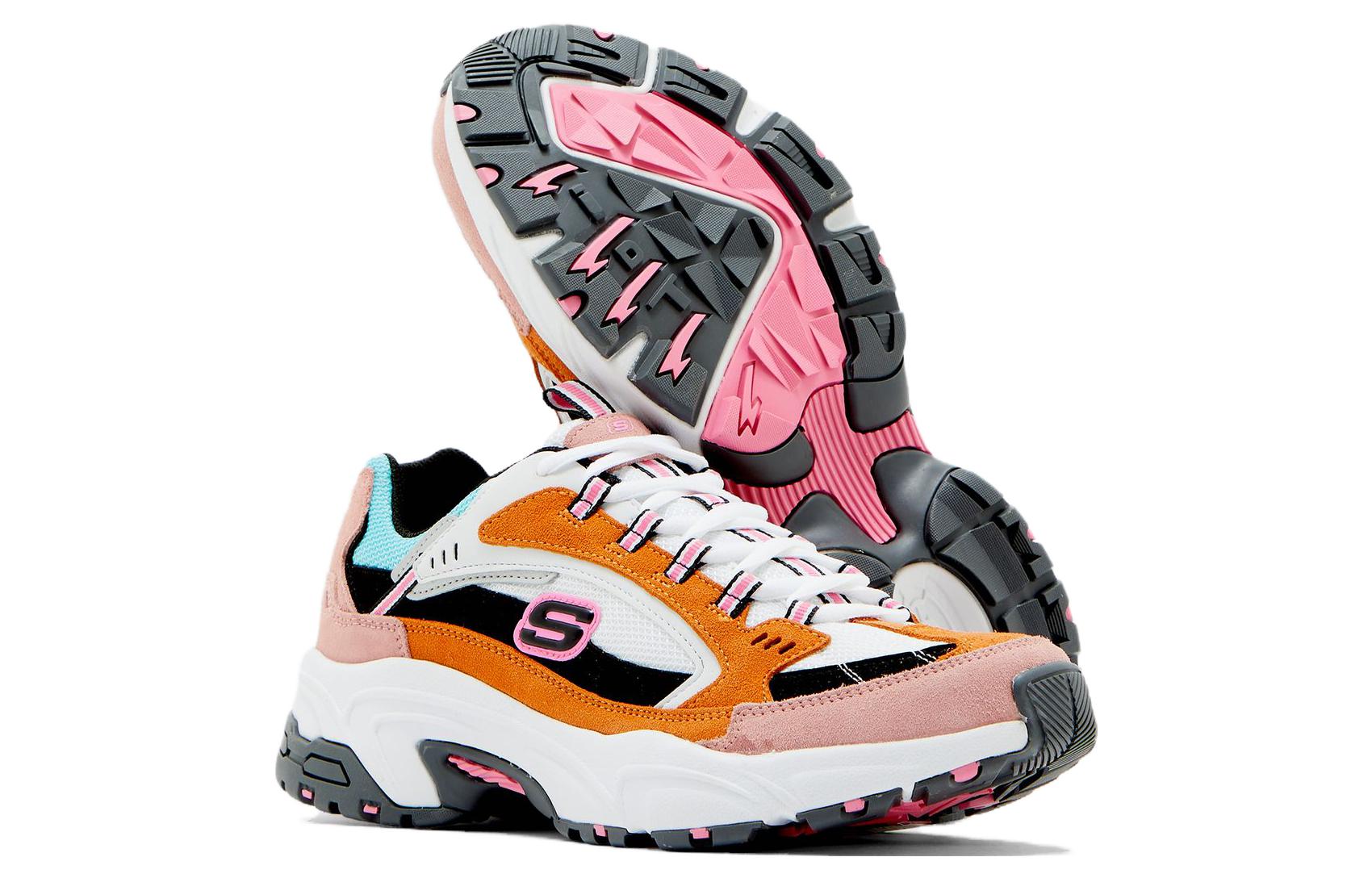 (W) Skechers Low-Top Sneaker 'Orange-White' 圖 6