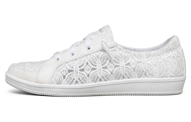 (Women) Skechers Low-Top Sneaker 'White' 100140-WHT
