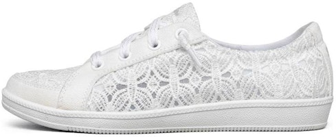 (Women) Skechers Low-Top Sneaker 'White' 100140-WHT (Women) Skechers Low-Top Sneaker 'White' 100140-WHT