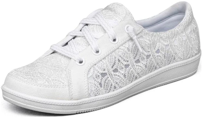 (W) Skechers Kasut Sneaker Rendah 'Putih' 100140-WHT Order (W) Skechers Kasut Sneaker Rendah 'Putih' 100140-WHT