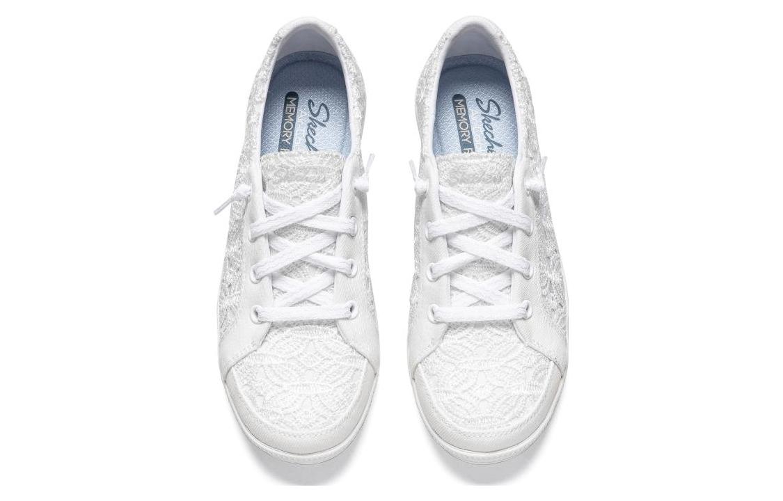 Lookbook (W) Skechers Kasut Sneaker Rendah 'Putih' 100140-WHT