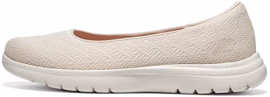(Women) Skechers Low-Top Sneaker 'White' 136530-NAT (Women) Skechers Low-Top Sneaker 'White' 136530-NAT