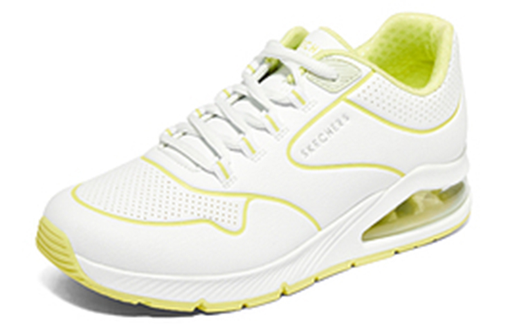 (W) Skechers Low-Top Sneaker 'White Yellow' 圖 3