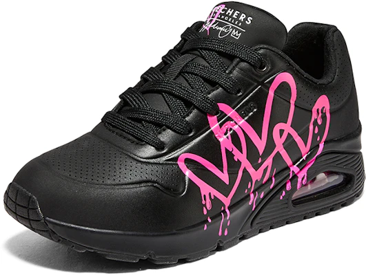 (W) Skechers x JGoldcrown Uno 'Dripping In Love' Sepatu Cinta Tetesan 177980-BKPK Lookbook (W) Skechers x JGoldcrown Uno 'Dripping In Love' Sepatu Cinta Tetesan 177980-BKPK