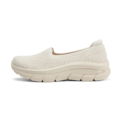 (W) Skechers Low 'Beige'