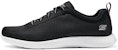 (W) Skechers Rendah 'Hitam' 104489-BKW