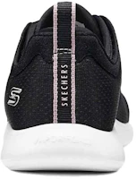 Shop Skechers 防滑耐磨防水透氣 低筒 生活休閒鞋 女款 黑色