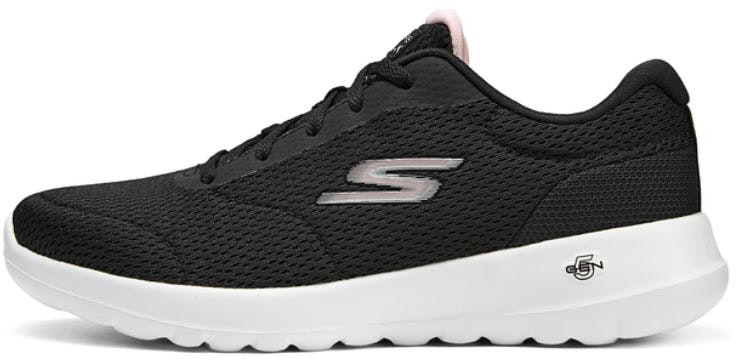 women-skechers-low-black-and-white-124635-bkpk