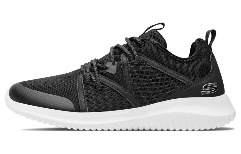 (W) Skechers Low 'Black and White'