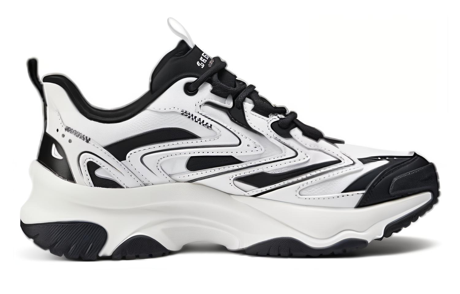 (W) Skechers Low 'Black and White' 圖 2