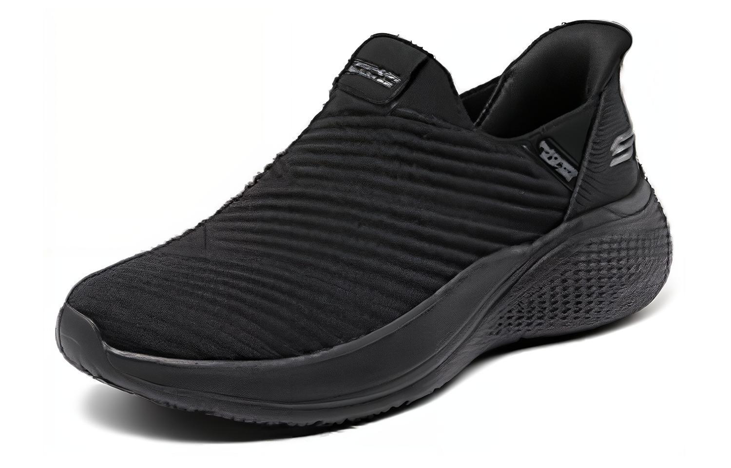 Lookbook (W) Skechers Rendah 'Hitam Keselesaan' 117508-BBK