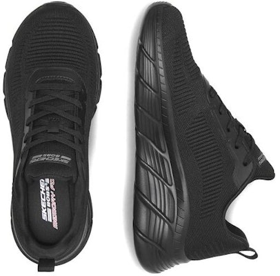 (W) Skechers Low 'Hitam Kenyamanan Serbaguna' 117385-BBK Lookbook (W) Skechers Low 'Hitam Kenyamanan Serbaguna' 117385-BBK