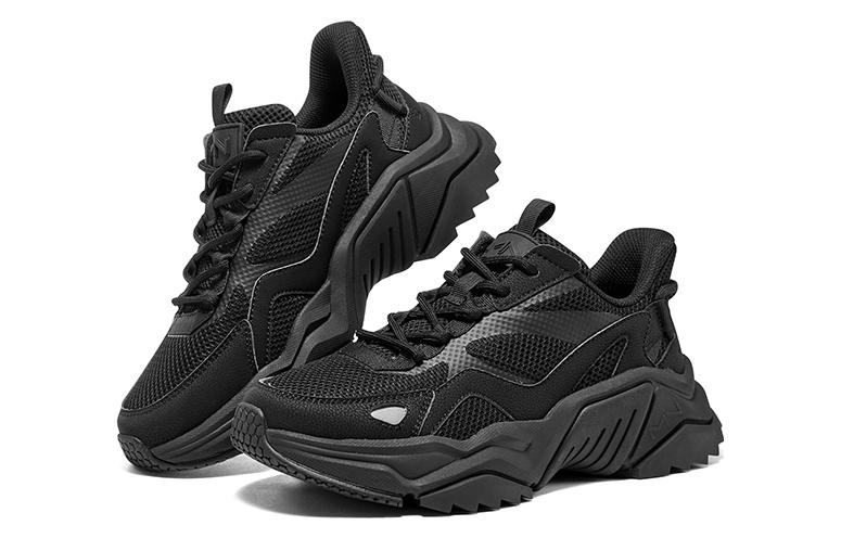 Shop (W) スケッチャーズ黒ダッドスニーカー (Sukecchaazu Kuro Daddo Sunikaa) 133300-BBK