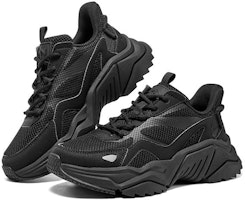 (W) 스케쳐스 블랙 데드슈즈 (Skechers Black Dad Shoes) 133300-BBK Shop (W) 스케쳐스 블랙 데드슈즈 (Skechers Black Dad Shoes) 133300-BBK