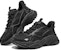 (W) Skechers Low 'Kasut Hitam Bapa' 133300-BBK