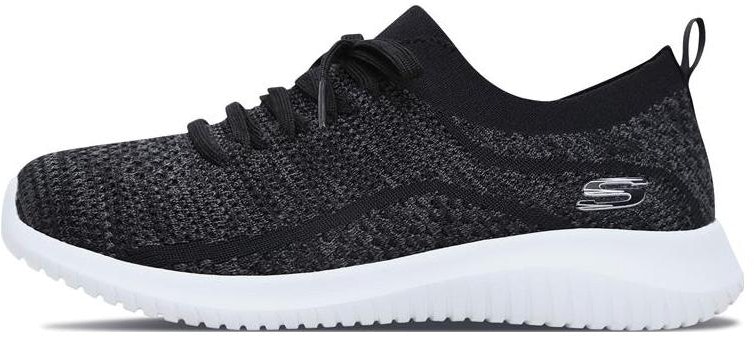 women-skechers-low-black-grey-12841-bkgy