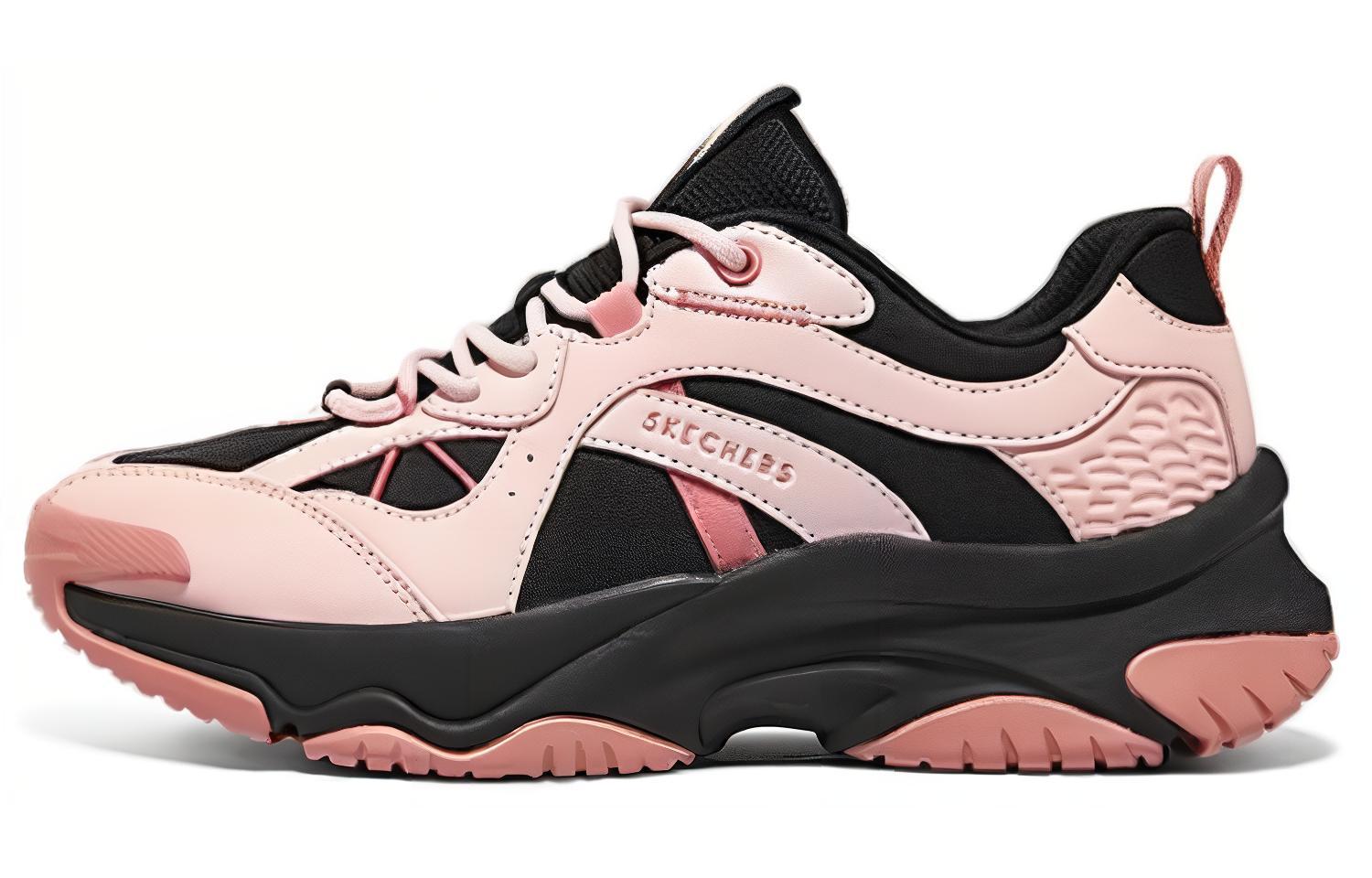 Buy Skechers 耐磨通風 低筒 生活休閒鞋 女款 黑粉