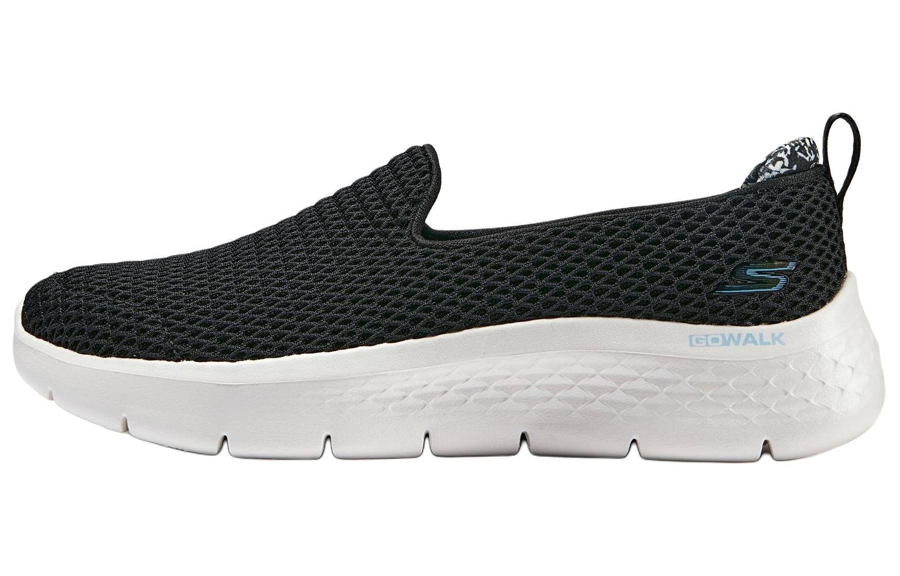 Buy (W) Skechers 低帮鞋 '黑青色' 124834-BKTQ