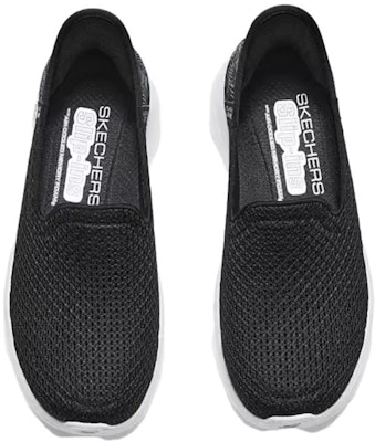 (W) Skechers 低帮鞋 '黑白' 124829-BKW Lookbook (W) Skechers 低帮鞋 '黑白' 124829-BKW