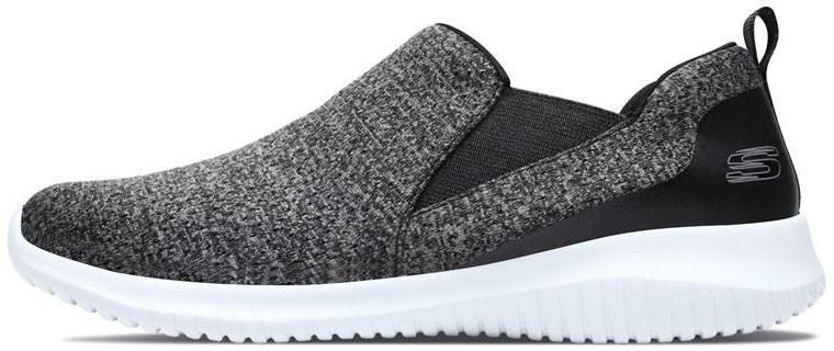 women-skechers-low-black-white-12848-bkw