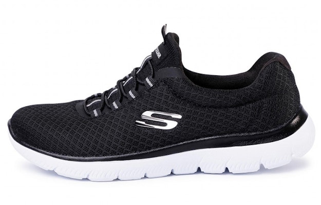 (Women) Skechers Summits 'Black White' 12980-BKW Buy (Women) Skechers Summits 'Black White' 12980-BKW