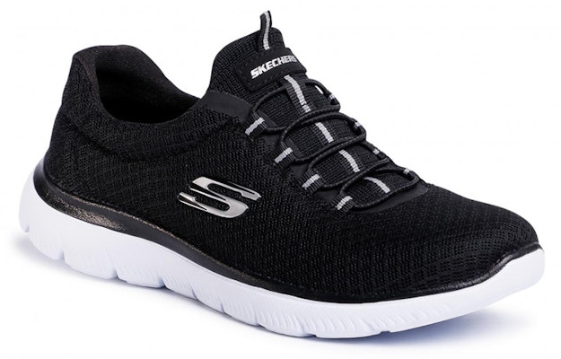 (Women) Skechers Summits 'Black White' 12980-BKW Lookbook (Women) Skechers Summits 'Black White' 12980-BKW