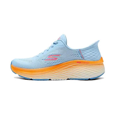 (W) Skechers Low 'Blue Orange'