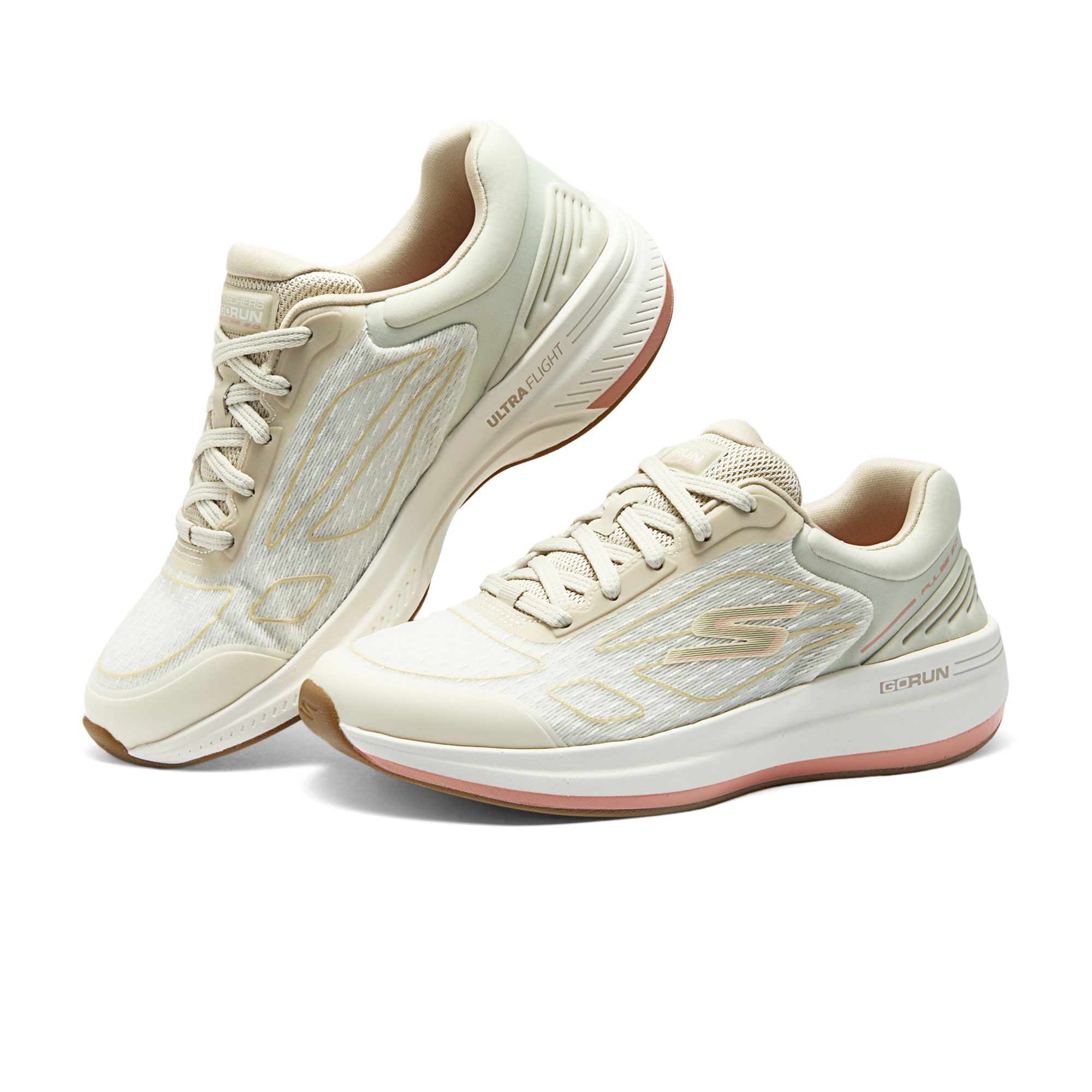 Shop (W) 스케쳐스 로우 '편안함과 활동성의 그레이' (Skechers Low 'Comfort & Active Grey') 129112-TPCL