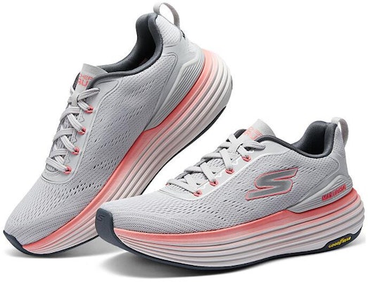 (W) Skechers Rendah 'Abu-Abu Merah' 129260-LGPK Lookbook (W) Skechers Rendah 'Abu-Abu Merah' 129260-LGPK