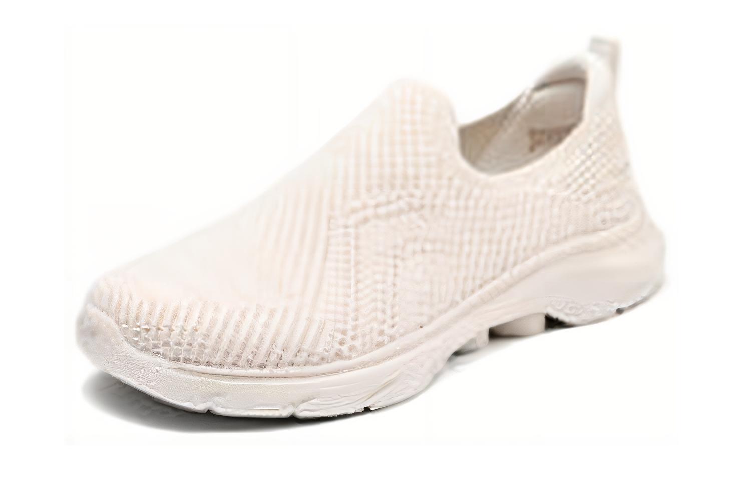 Lookbook (W) スケッチャーズ ロー ミルクホワイト (Sukecchaazu Roo Mirukuhowaito) 125204-OWHT