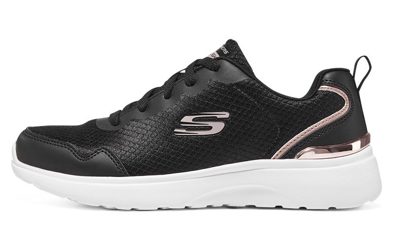 (Women) Skechers Low 'Roseate Black and White' 8750053-BKRG