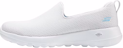 (Women) Skechers Low 'White Blue' 124637-WLB (Women) Skechers Low 'White Blue' 124637-WLB