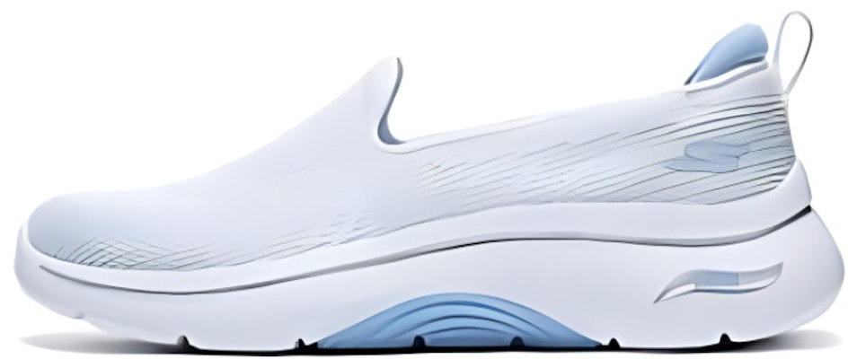 (Women) Skechers Low 'White Blue' 125304-WLB Buy (Women) Skechers Low 'White Blue' 125304-WLB
