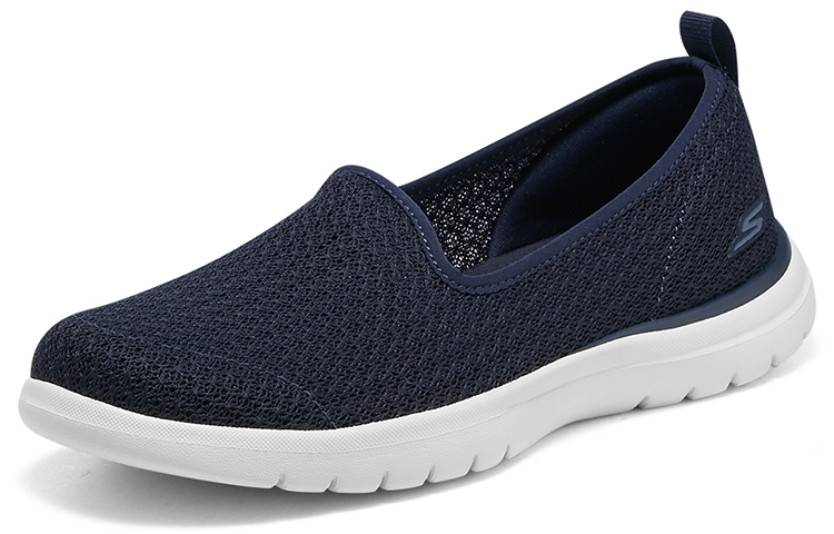 Lookbook (W) 斯凯奇低帮 '白蓝' 运动鞋 136417-NVW