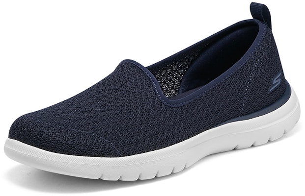 (W) 斯凯奇低帮 '白蓝' 运动鞋 136417-NVW Lookbook (W) 斯凯奇低帮 '白蓝' 运动鞋 136417-NVW