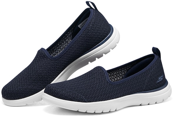 (W) 斯凯奇低帮 '白蓝' 运动鞋 136417-NVW Shop (W) 斯凯奇低帮 '白蓝' 运动鞋 136417-NVW