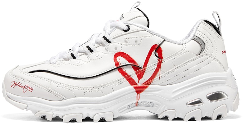 (W) Skechers Low 'Kasut Ayah Putih' 149797-WBRD Buy (W) Skechers Low 'Kasut Ayah Putih' 149797-WBRD