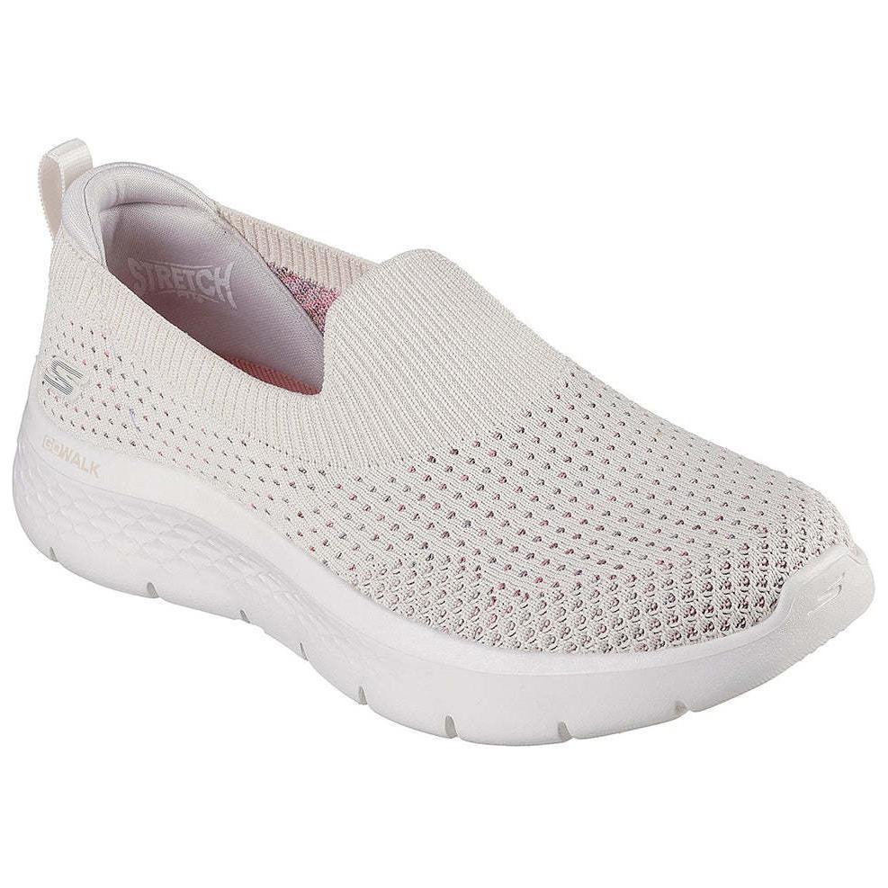 Lookbook Skechers 耐磨 低筒 日常休閒鞋 女款 米色