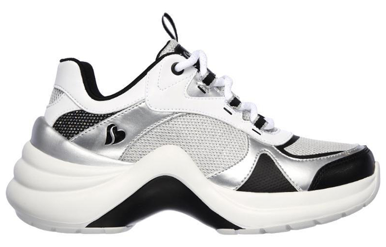 (W) Skechers Low Top 'Black and White' 圖 2