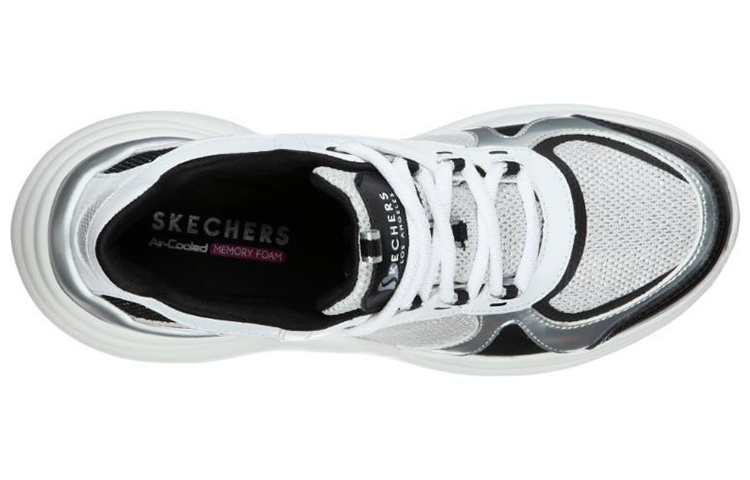 (W) Skechers Low Top 'Black and White' 圖 4