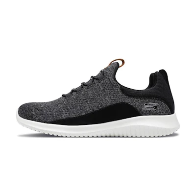 (W) Skechers Low Top 'Black Bounce Breathable'