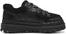 (W) Skechers Low Top 'Tampalan Bulu Tiruan Hitam' 167902-BBK