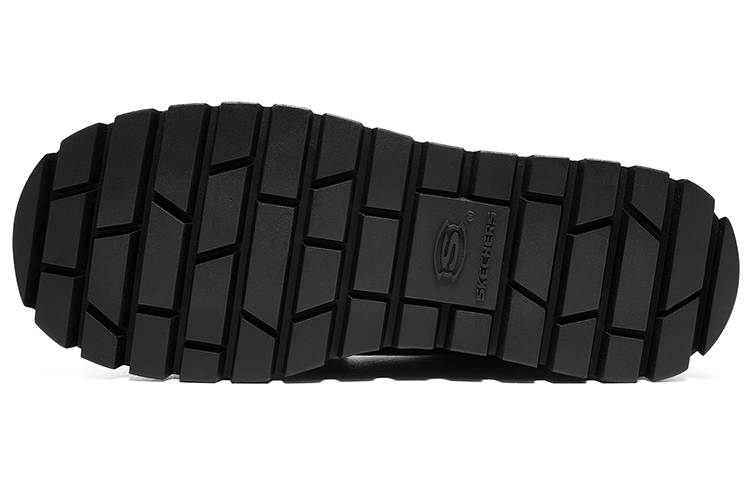 Details for Skechers 羊羔絨拼接 防滑耐磨 低筒 生活休閒鞋 女款 黑色