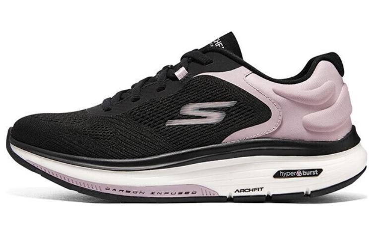 (Women) Skechers Go Walk Work Out 'Black Mauve' 124946-BKMV