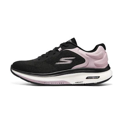 (W) Skechers Go Walk Work Out 'Black Mauve'