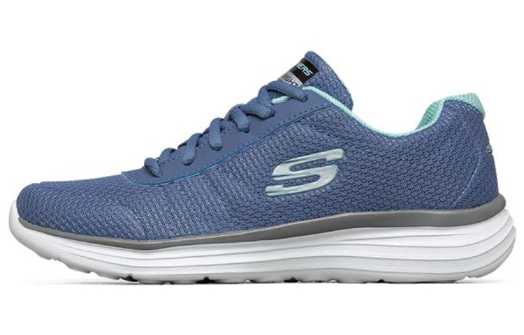 (W) Skechers Low Top 'Breathable Casual Blue'