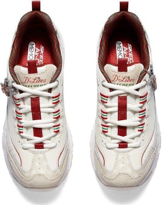 (Women) Skechers D'Lites 1.0 'Christmas Edition - Natural Multicolor' 150037-NTMT Shop (Women) Skechers D'Lites 1.0 'Christmas Edition - Natural Multicolor' 150037-NTMT