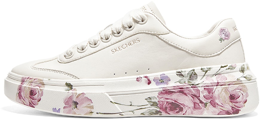 (W) Skechers Cordova Classic Florales Pintados 'Natural' 185062-NAT Buy (W) Skechers Cordova Classic Florales Pintados 'Natural' 185062-NAT